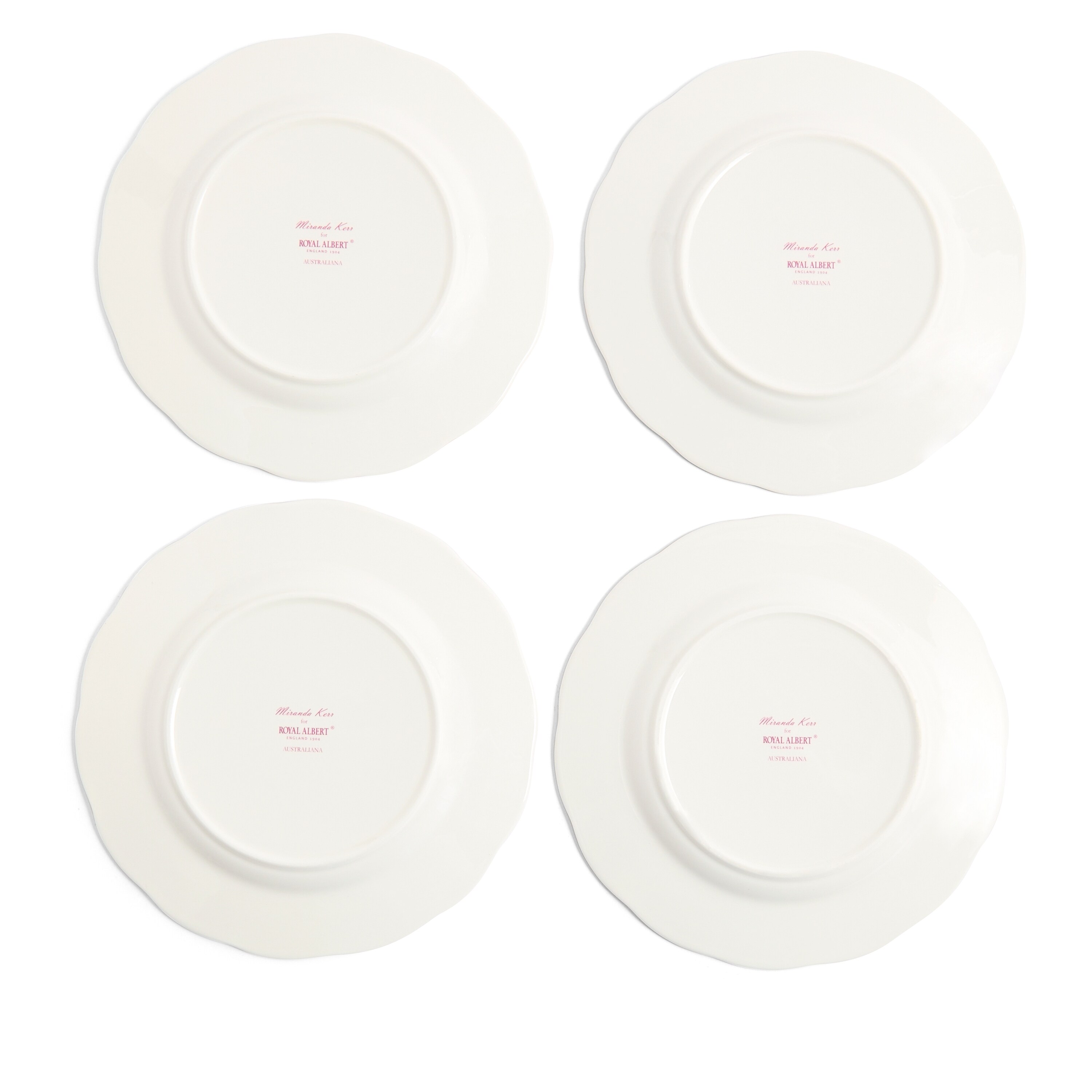 Royal Albert Miranda Kerr Australiana Plate 7.9in, Set of 4 - 7.9