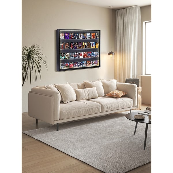 Graded Cards Display Case with LED Light, Baseball Card Display Case,  Trading Card Display Case Football Cards - Bed Bath & Beyond - 42443590