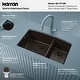 preview thumbnail 45 of 76, Karran Undermount Quartz Double Bowl Kitchen Sink
