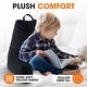 preview thumbnail 35 of 69, Cheer Collection Kids Size Reading and Backrest Pillow with Armrest