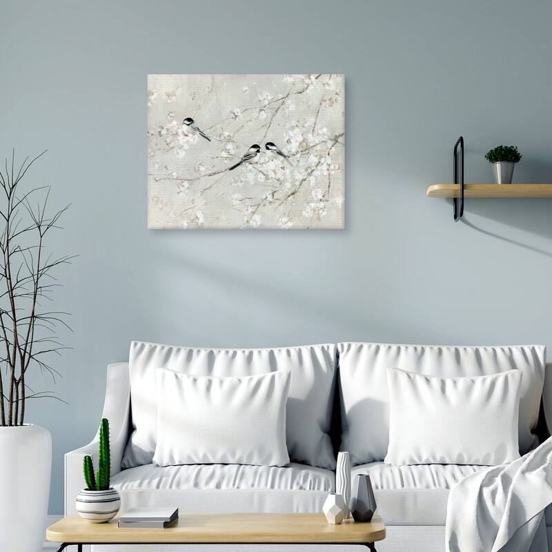 Natures Confetti 1 by Sally Swatland Canvas Art Print