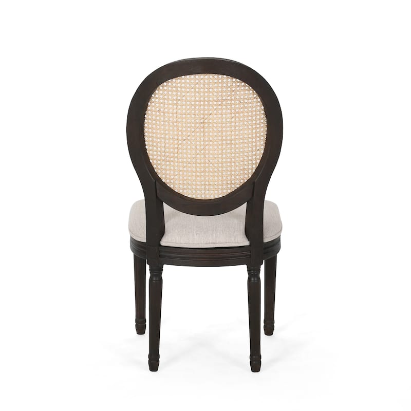 Govan Wooden Dining Chairs with Cushions (Set of 2) by Christopher Knight Home