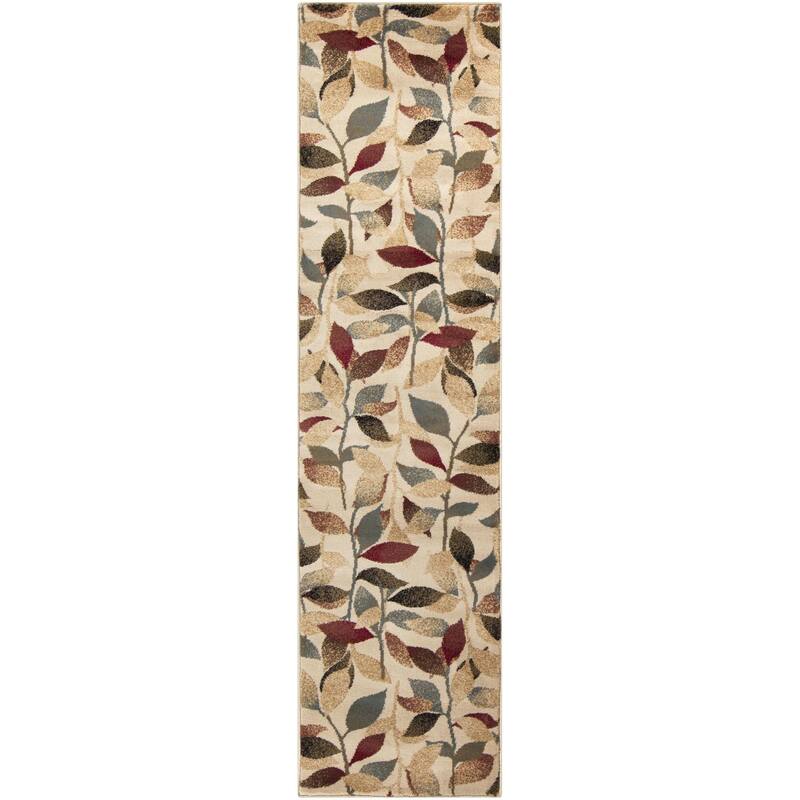 Livabliss Riley Transitional Animal Area Rug - 2' x 7' 5" - Beige
