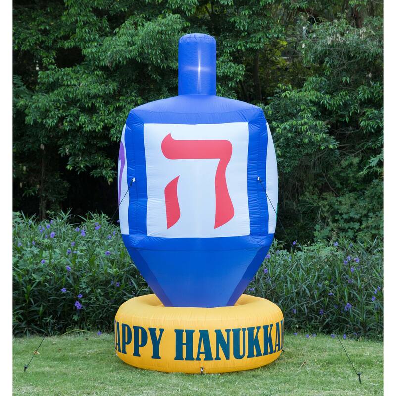 Giant Hanukkah Inflatable Dreidel