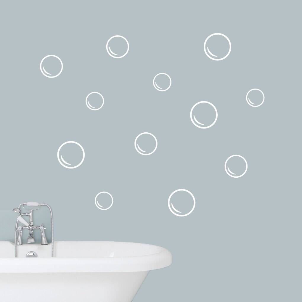 Bubbles Wall Decals Set - SMALL