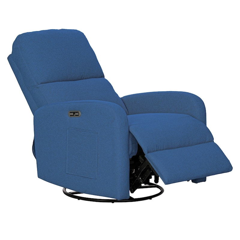 INK+IVY Dakota Power Recliner 3-in-1 with Swivel, Glider, USB Ports
