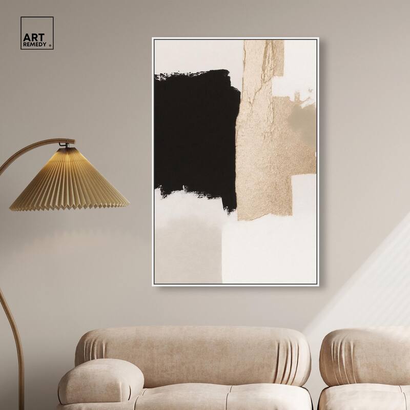 Earth and Ink II Canvas by Art Remedy