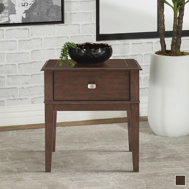 Hazen 1-Drawer End Table