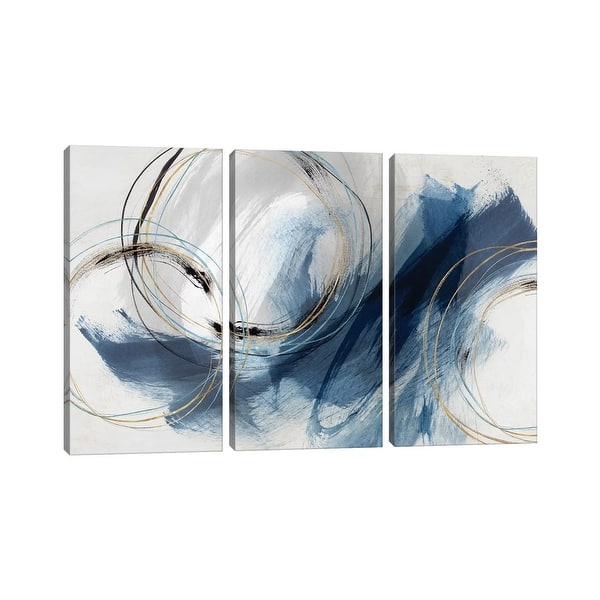 iCanvasART 3 Piece Reflections Canvas Print by Kitsch Opus 60 by 40/1.5 Deep iCanvasART 3 Piece Reflections Canvas Print by Kitsch Opus 60 by 40/1.5 Deep