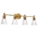 preview thumbnail 4 of 2, Quorum International 5803-4 Lawton 4 Light 31" Wide Vanity Light with
