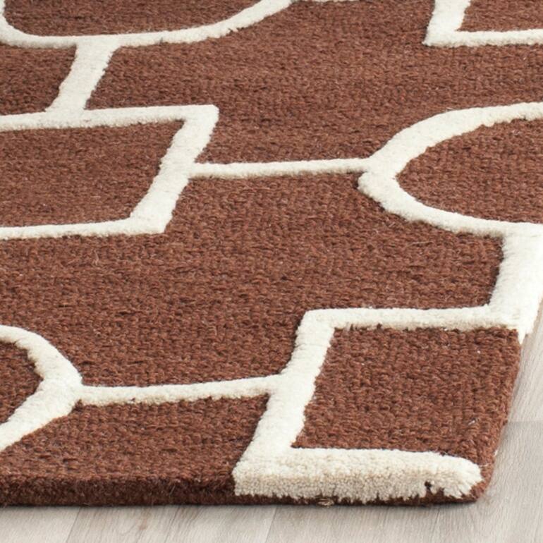 SAFAVIEH Handmade Cambridge Pietrix Modern Moroccan Wool Rug