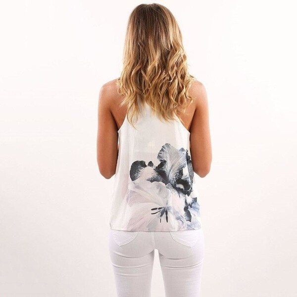 Summer Women/'s Lace Loose Sleeveless Vest T Shirt Blouse Boho Tank Top Plus Size