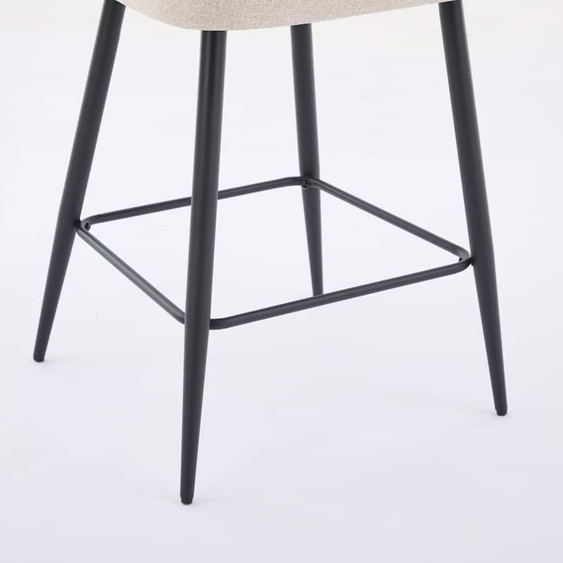 Bar Chair For Bedroom, Dining Room,Design Is Simple, The Cushion Is Comfortable,