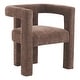 preview thumbnail 46 of 46, Set of 1 Chic design Barrel shaped Fabric Upholstered Accent Armchair