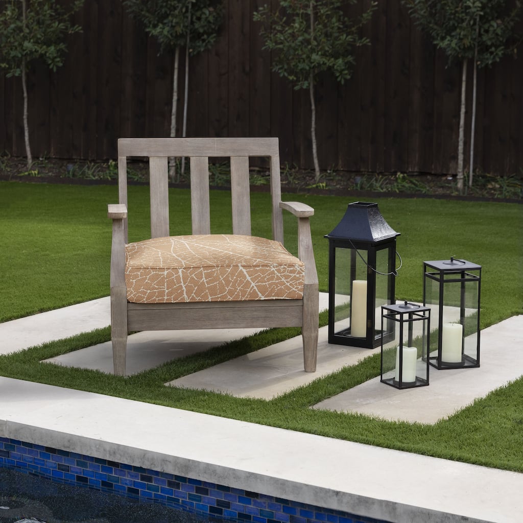 Sorra Home Outdura Laurel Sorbet Indoor/Outdoor Corded Deep Seating Cushion