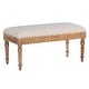 preview thumbnail 6 of 14, Barlow Upholstered Wood Seashell Entryway Bench