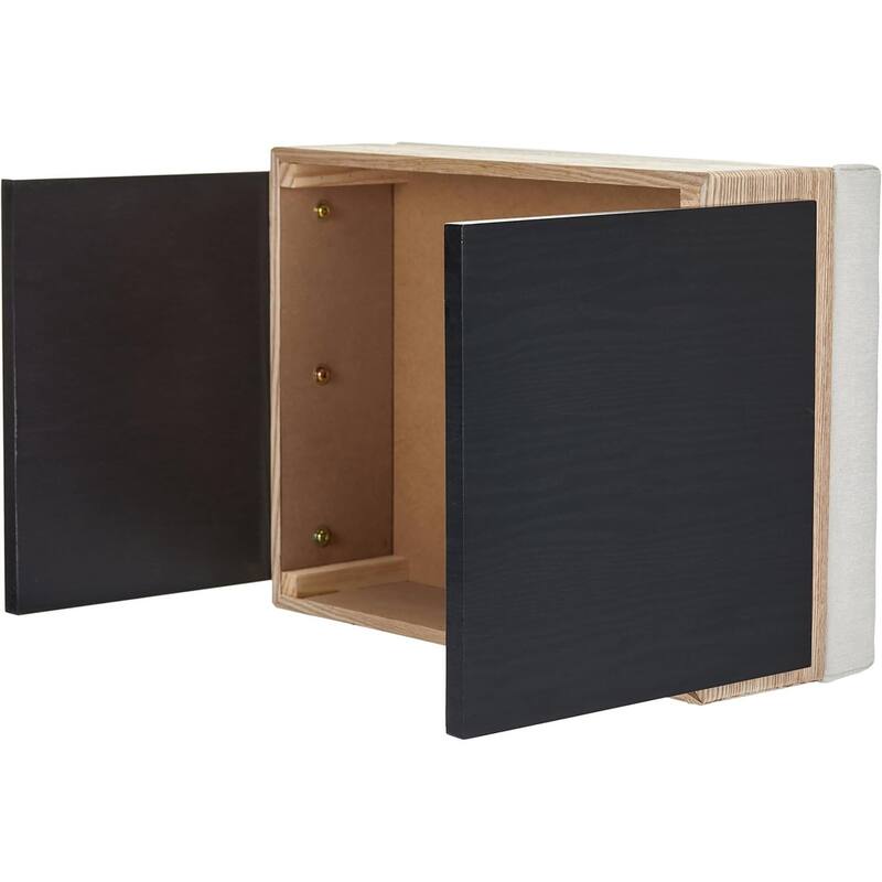 Modern Chenille Upholstered Bench with Foam Padding and MDF Frame