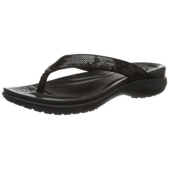 crocs Women's Capri V Sequin Flip