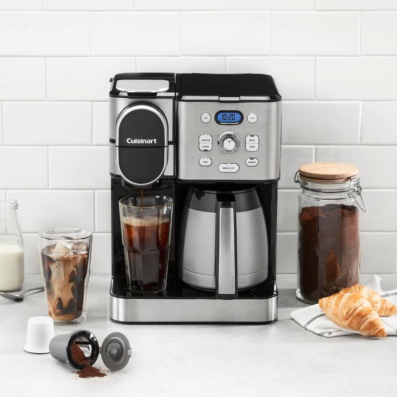 Cuisinart Coffee Center 10-Cup Thermal Coffeemaker and Single-Serve