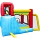 preview thumbnail 5 of 7, 7-In-1 Inflatable Slide Water Park Combines a Soccer Garden Bouncer, Splash Pool, Water Gun, Climbing Wall, Basketball Hoop