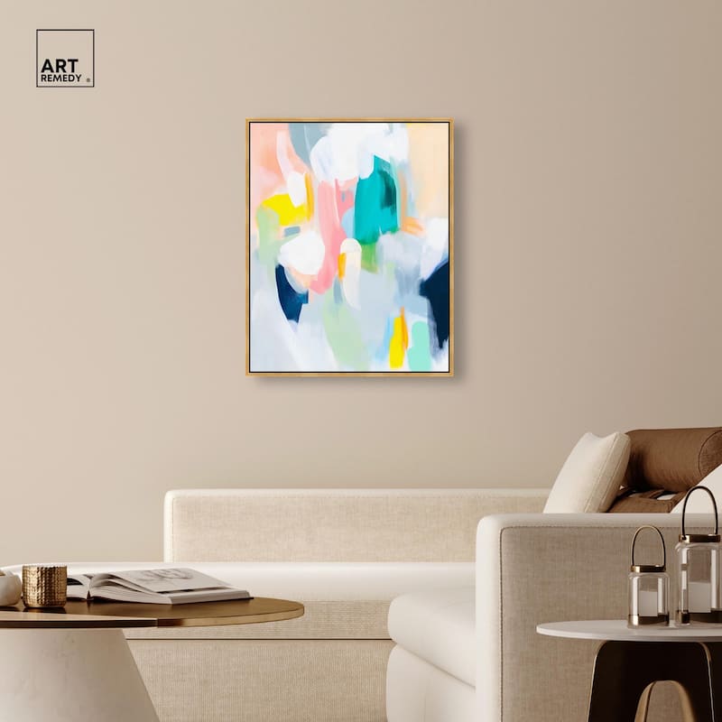 Layered Lush III Canvas by Art Remedy