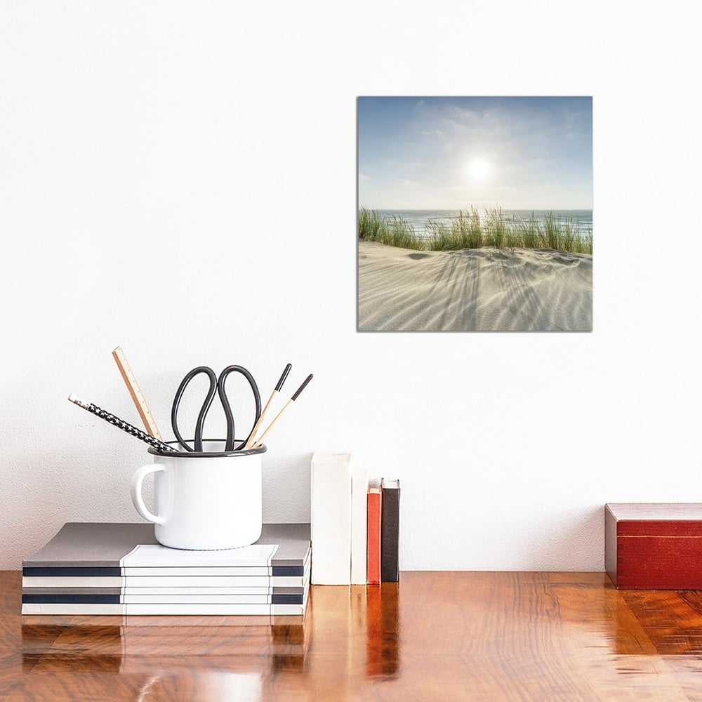 iCanvas "Dune Beach On A Sunny Day" by Jan Becke Canvas Print