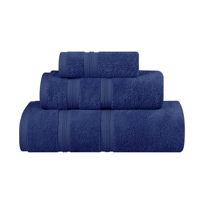 Superior Smart Dry Zero Twist Cotton 3-Piece Assorted Towel Set