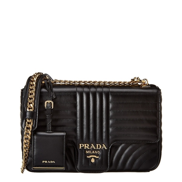 prada large diagramme shoulder bag