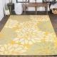 preview thumbnail 36 of 119, JONATHAN Y Marvao Modern Floral Textured Weave Indoor/Outdoor Area Rug