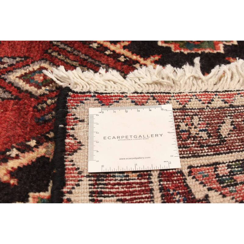 ECARPETGALLERY Hand-knotted Konya Anatolian Red Wool Rug - 3'4 x 9'9