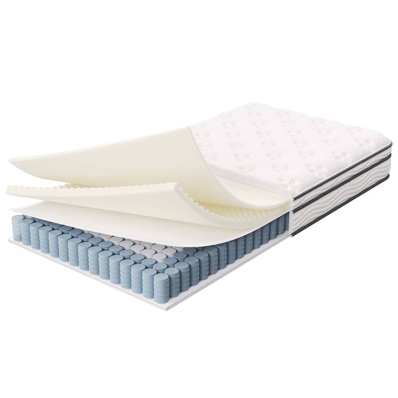 Jenna 6" Innerspring and Foam Mattress - N/A