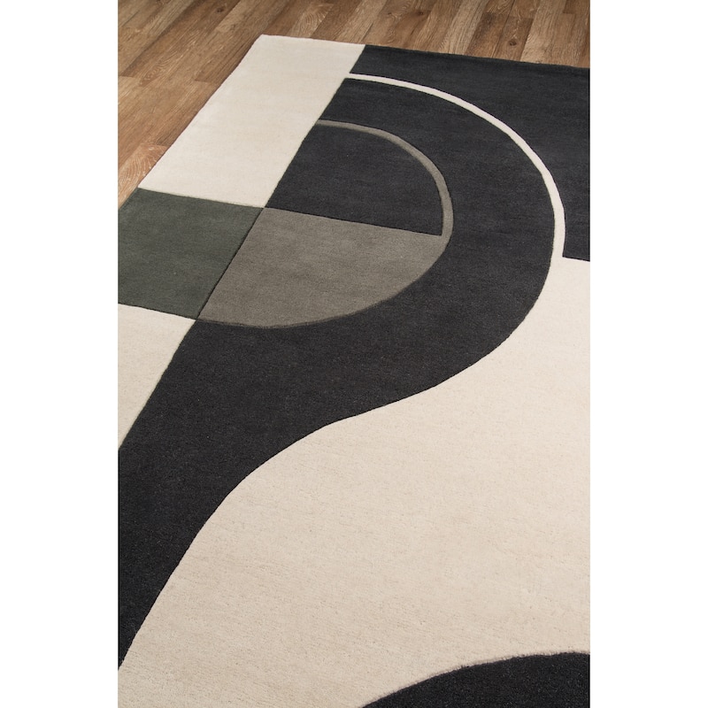 Momeni Delhi Hand-tufted Wool Contemporary Geometric Area Rug