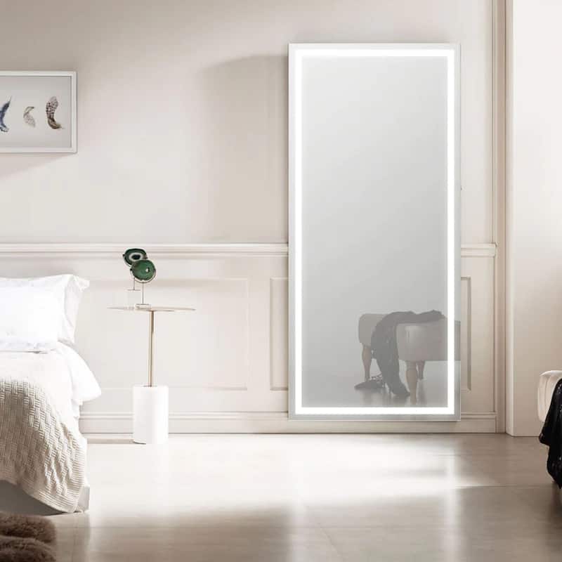 Modern Mirrors Reeva 70 Lighted Full-Length Vanity mirror, Wall Mounted Makeup Mirror - 70*32 - 70*32