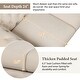 preview thumbnail 4 of 46, 63" Velvet Upholstered Loveseat Sofa with Button Tufted Back