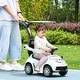 preview thumbnail 7 of 6, Push Car for Kids 1-3 Years, 3 in 1 Ride on Sliding Car, Foot to Floor Baby Push Car with Removable Handle, Music, Horn, Canopy