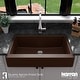 preview thumbnail 58 of 60, Karran Retrofit Apron Quartz Single Bowl Kitchen Sink