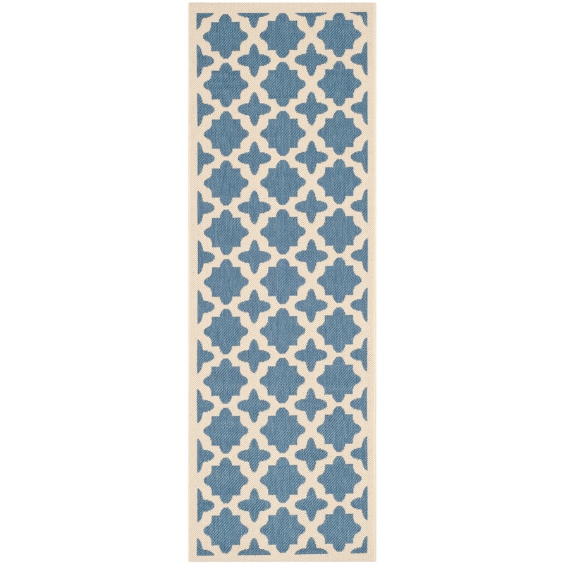 SAFAVIEH Courtyard Dorthey Indoor/ Outdoor Waterproof Patio Backyard Rug