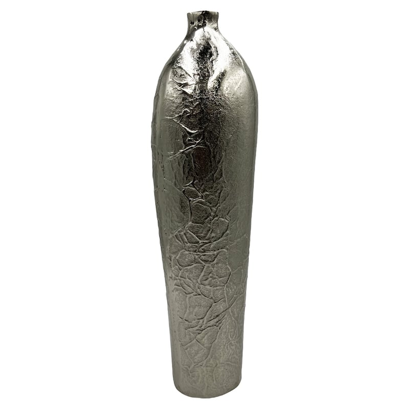 20 Inch Tall Decorative Handmade Aluminum Modern Flower Vase