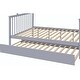 preview thumbnail 8 of 10, Convertible Bunk Bed with Trundle, Storage, Safety Guardrails, Modern Design for Kids