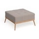 preview thumbnail 12 of 28, Carson Carrington Lund Mid-century Tufted Fabric Square Ottoman Table