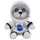 preview thumbnail 1 of 4, DolliBu Big Eyes Wolf Astronaut Plush with Space Helmet and NASA Suit - 6.5 inches