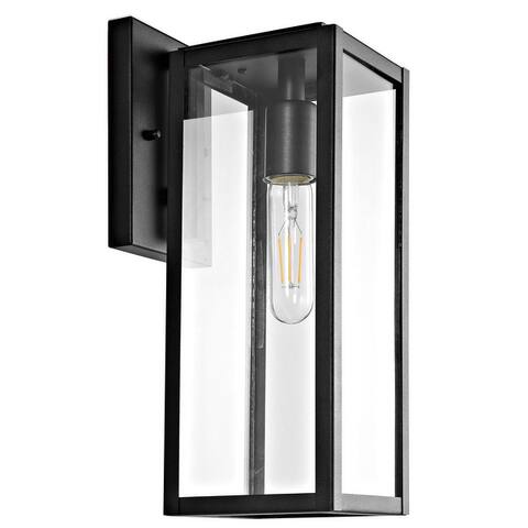 SAFAVIEH Norsan Outdoor Wall Lantern - 5.1"x7.3"x13.8"