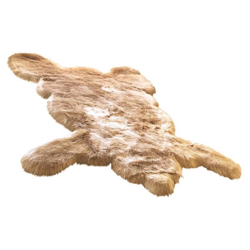 Ovella Home Premium Faux Bearskin Pelt Area Rug
