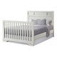 preview thumbnail 6 of 6, Foundry 56" Wide Traditional Wood Convertible Crib, White Dove