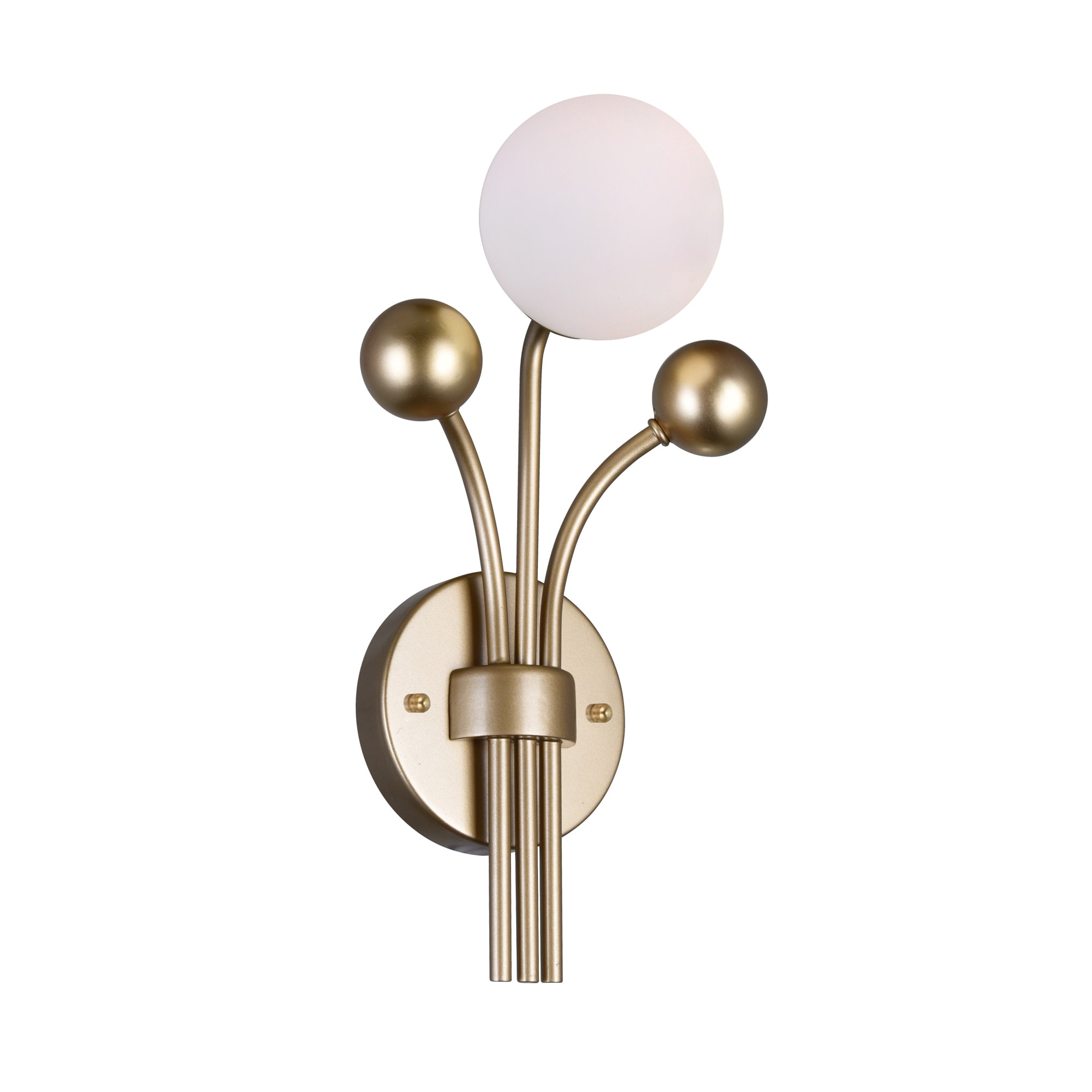Element 1 Light Wall Light With Sun Gold Finish - Sun Gold