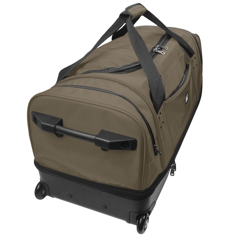 Workhorse 30" Split Level Kahki FŪL Rolling Duffle Bag