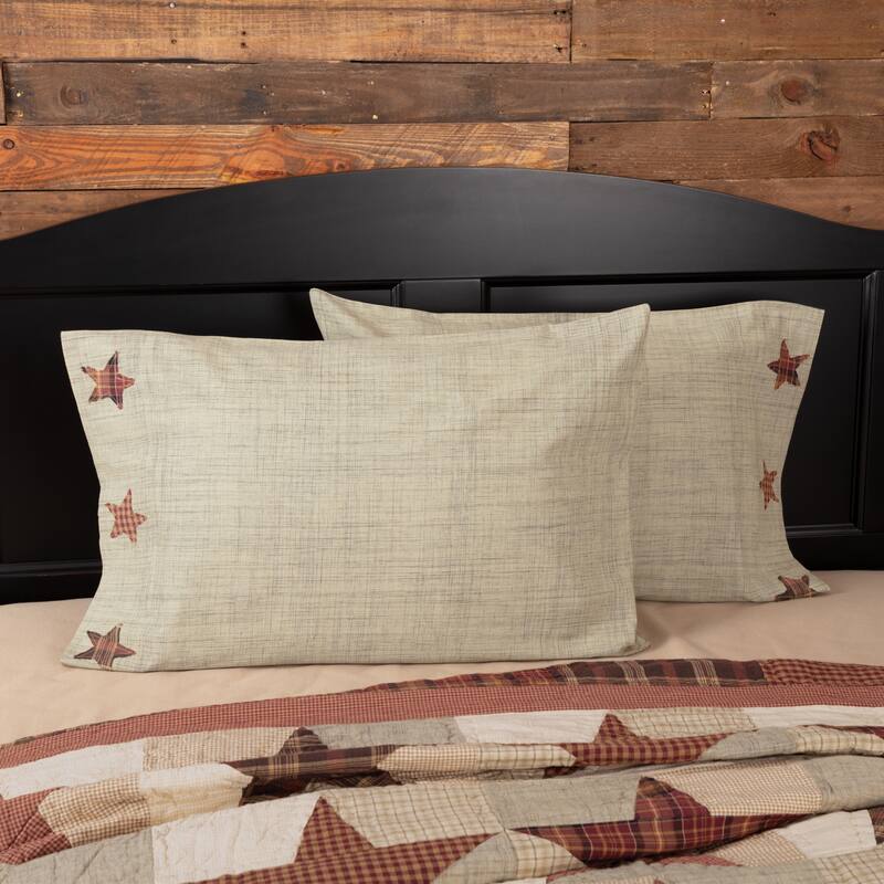 Abilene Star Pillow Case Set