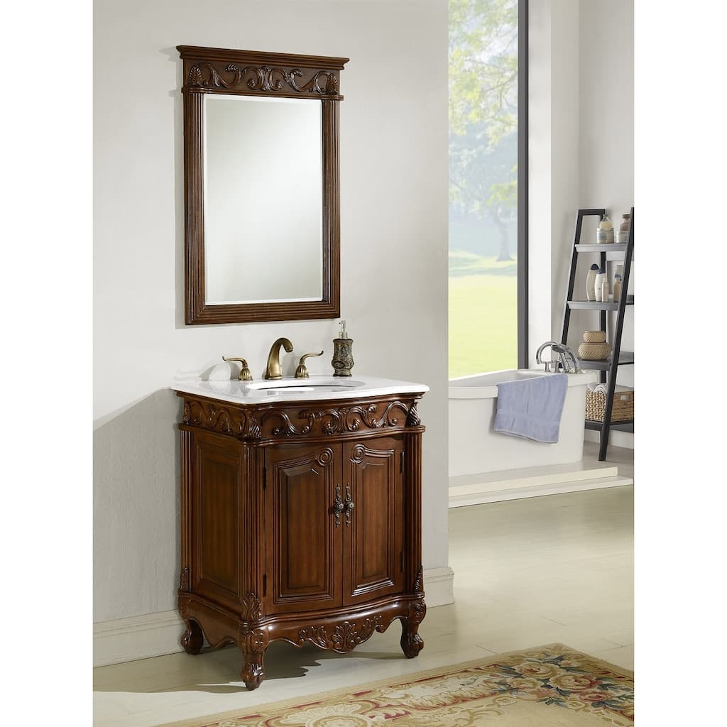 Traditional Single Bathroom Vanity Sink