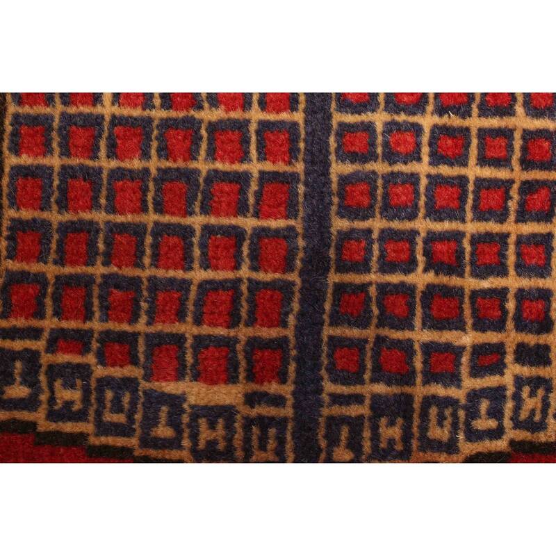 ECARPETGALLERY Hand-knotted Teimani Dark Blue Wool Rug - 2'11 x 4'4