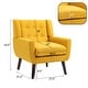 preview thumbnail 45 of 59, Morden Cotton Linen Upholstered Armchair